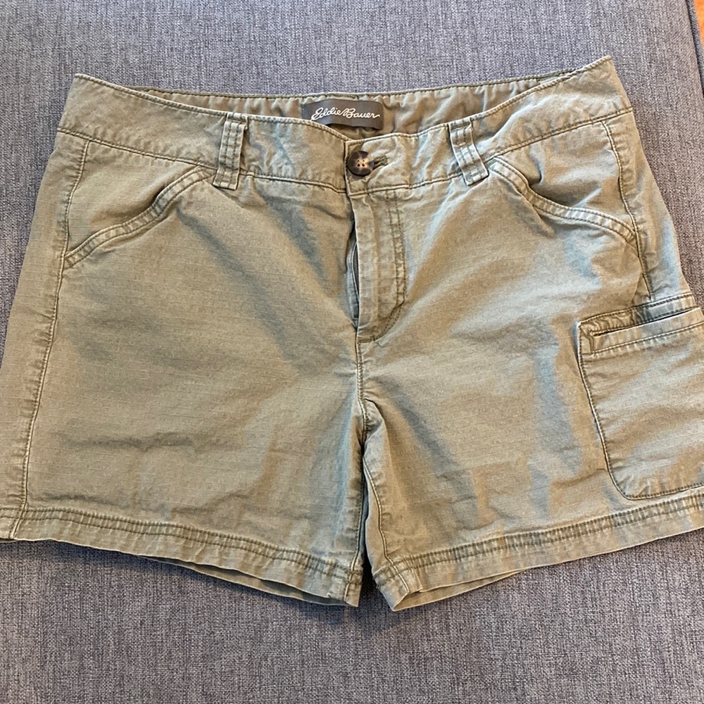 Eddie Bauer Olive Green Shorts